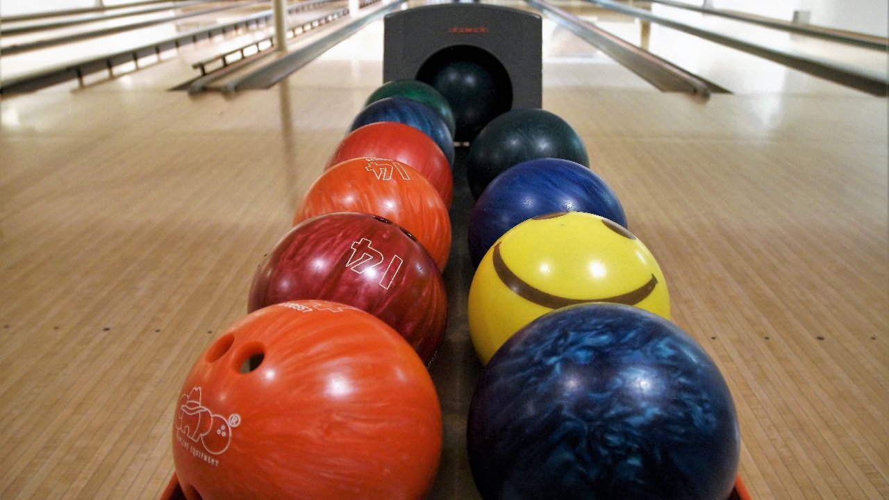 bowling balls